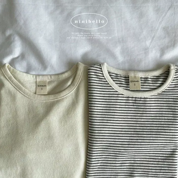 Ninibello - Korean Children Fashion - #kidsshorts - Autumn 1+1 Tee - 5