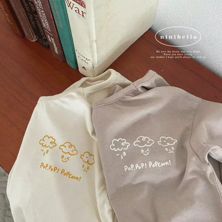 Ninibello - Korean Children Fashion - #kidsshorts - Poppop Piping Tee - 2