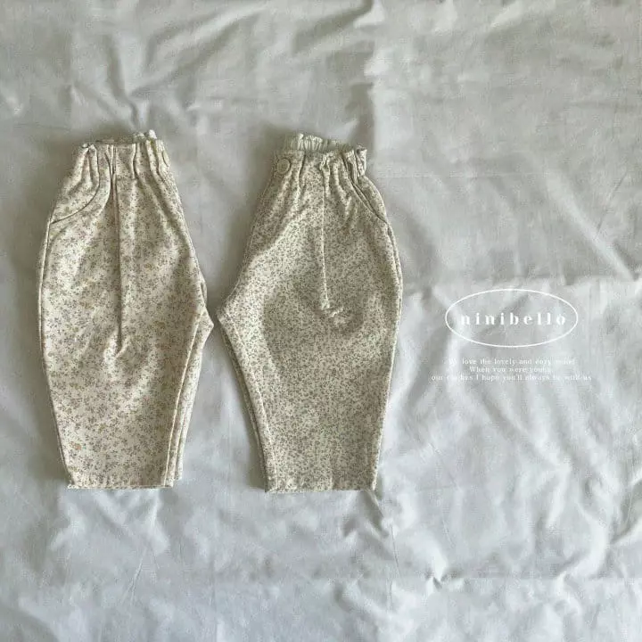 Ninibello - Korean Children Fashion - #magicofchildhood - Flower Pants - 2
