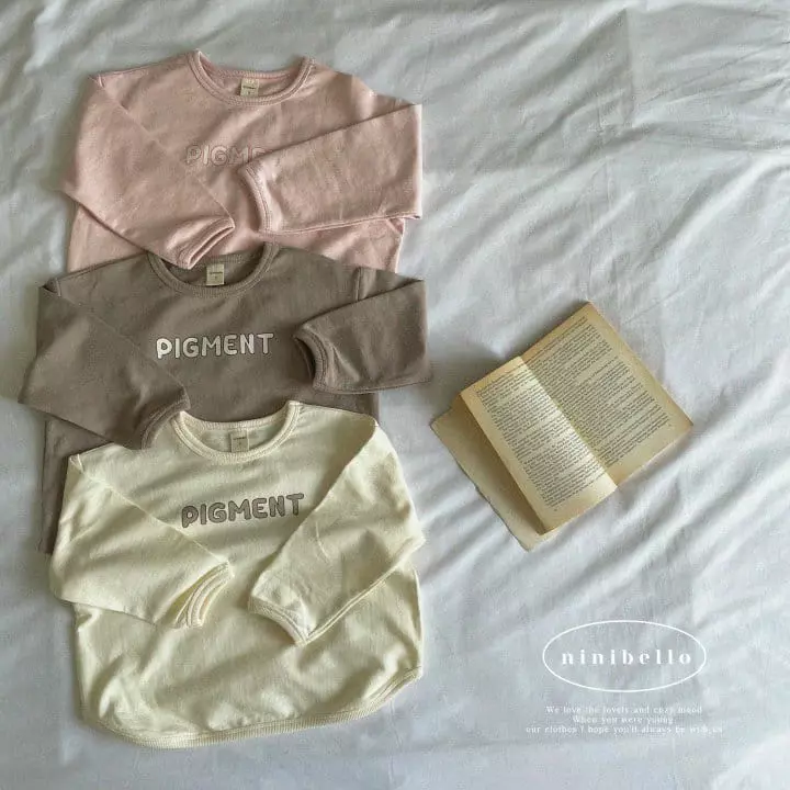 Ninibello - Korean Children Fashion - #prettylittlegirls - Pigment Piping Sweatshirt - 4