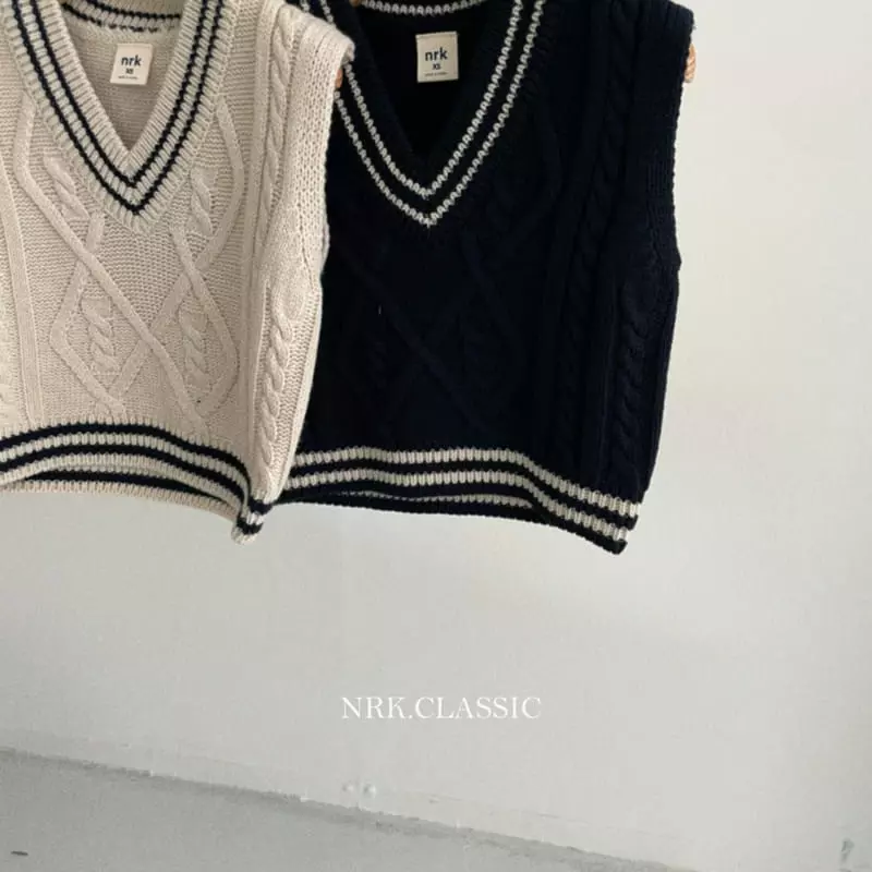 Nrk - Korean Children Fashion - #Kfashion4kids - School Look Vest - 2