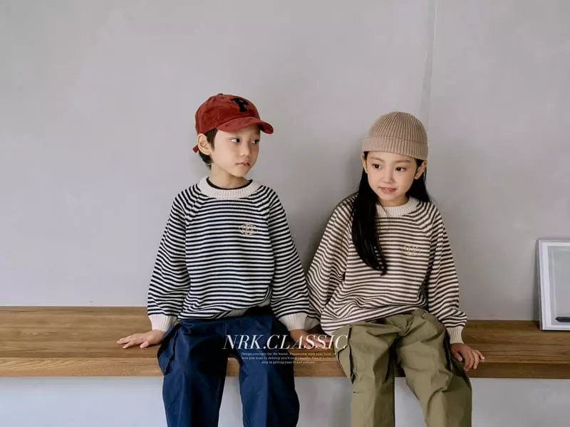 Nrk - Korean Children Fashion - #childofig - 4 Side Knit Tee - 11