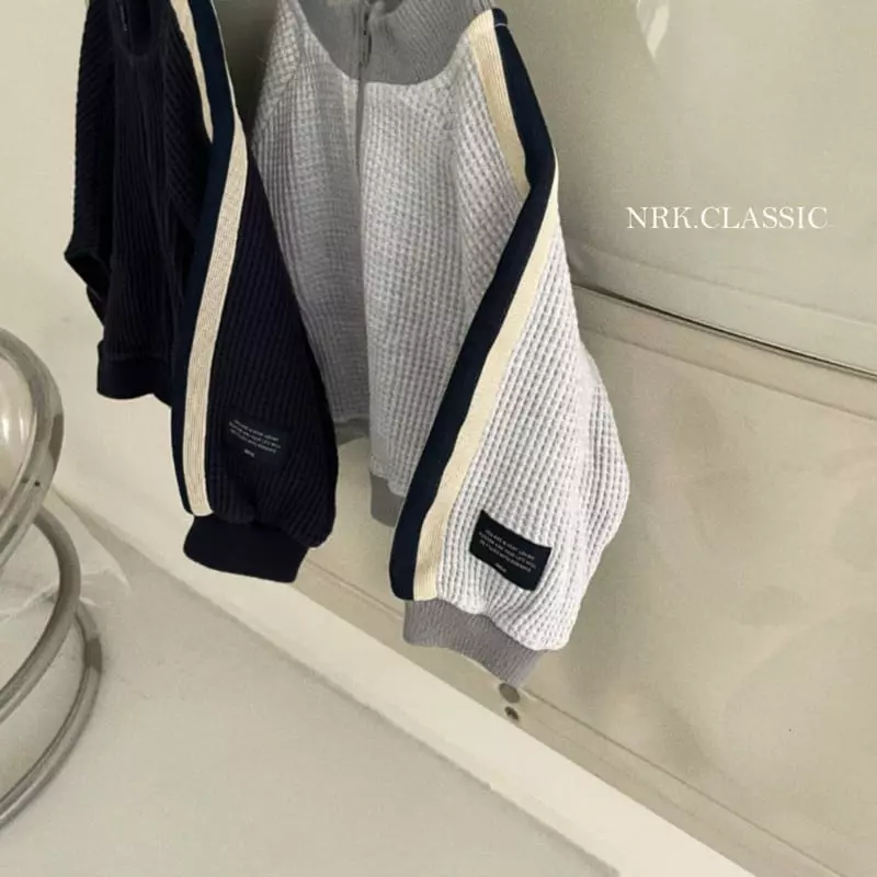 Nrk - Korean Children Fashion - #childofig - Waffle Zip-up - 2