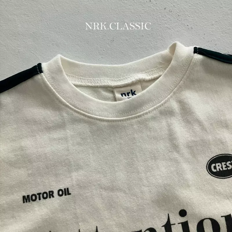 Nrk - Korean Children Fashion - #designkidswear - Two Line Tee - 7