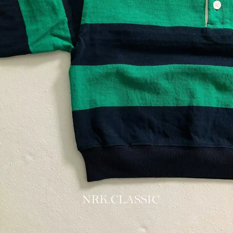 Nrk - Korean Children Fashion - #designkidswear - Denggang Henry Neck Tee - 7