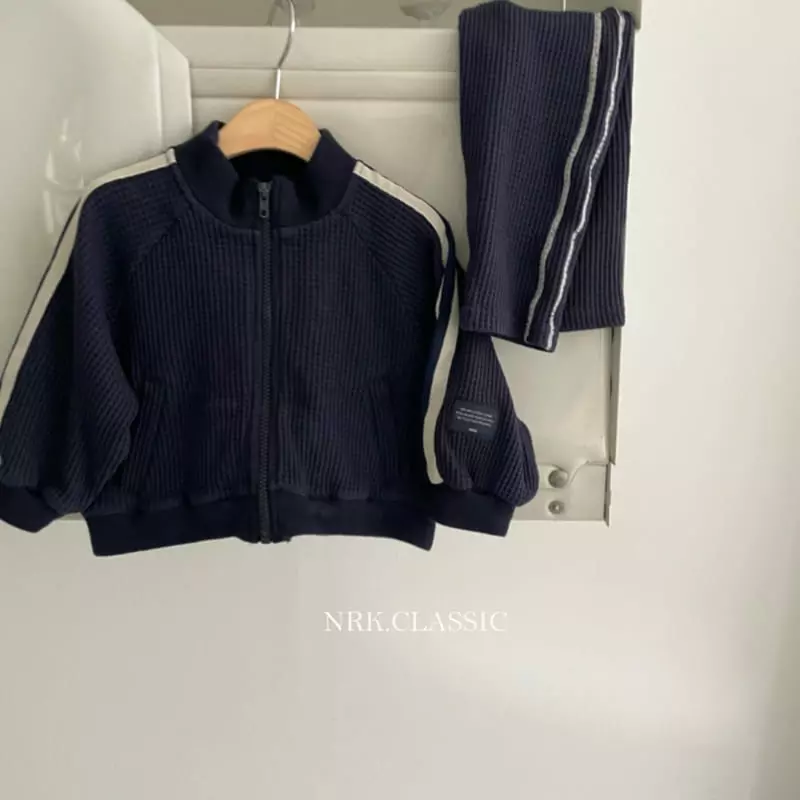 Nrk - Korean Children Fashion - #designkidswear - Waffle Zip-up - 5