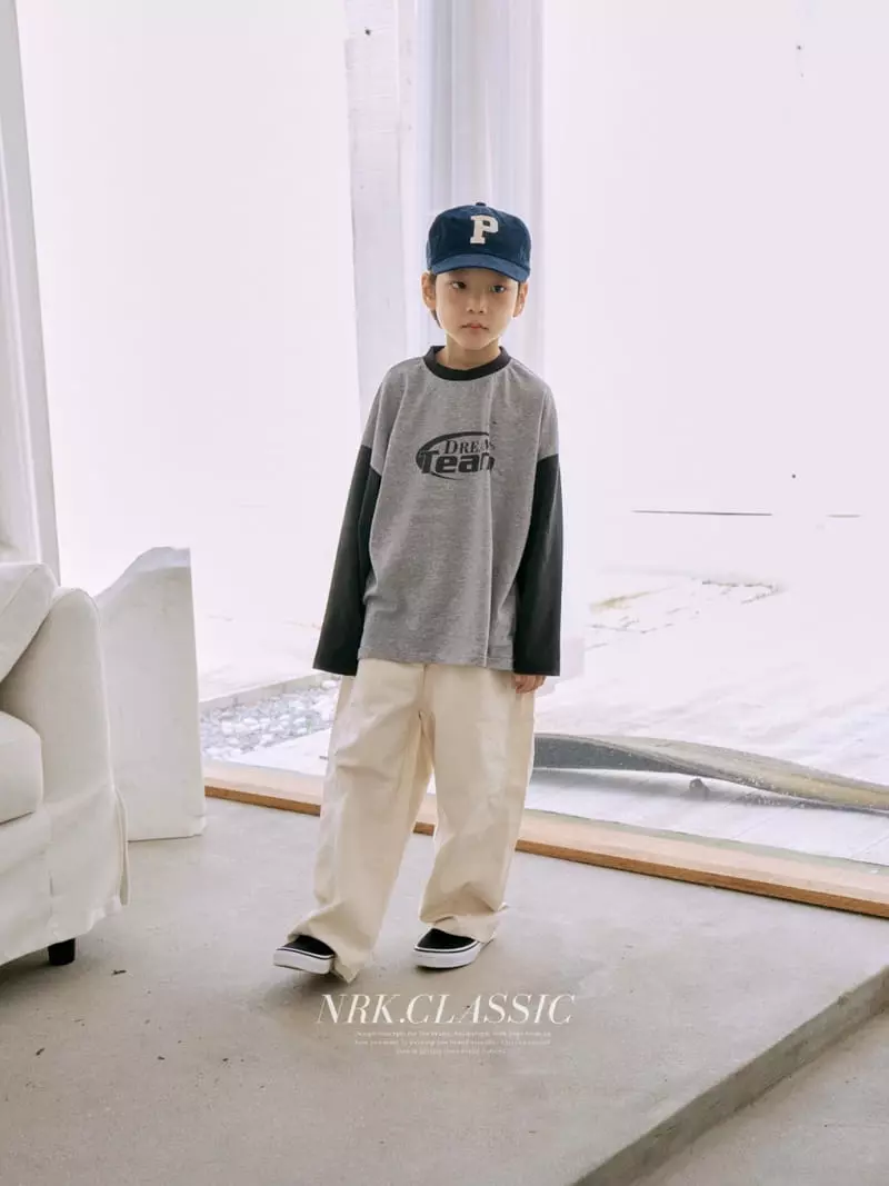 Nrk - Korean Children Fashion - #designkidswear - Color Slit Tee - 12