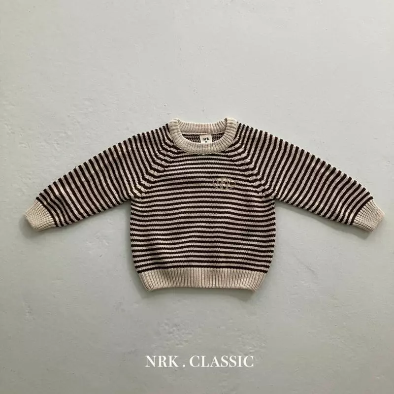 Nrk - Korean Children Fashion - #kidsstore - 4 Side Knit Tee - 4