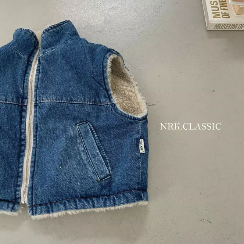Nrk - Korean Children Fashion - #littlefashionista - Denim Vest - 2