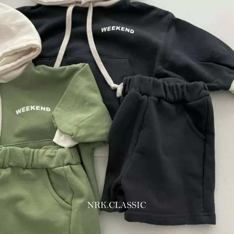 Nrk - Korean Children Fashion - #Kfashion4kids - Weekend Top Bottom Set - 4