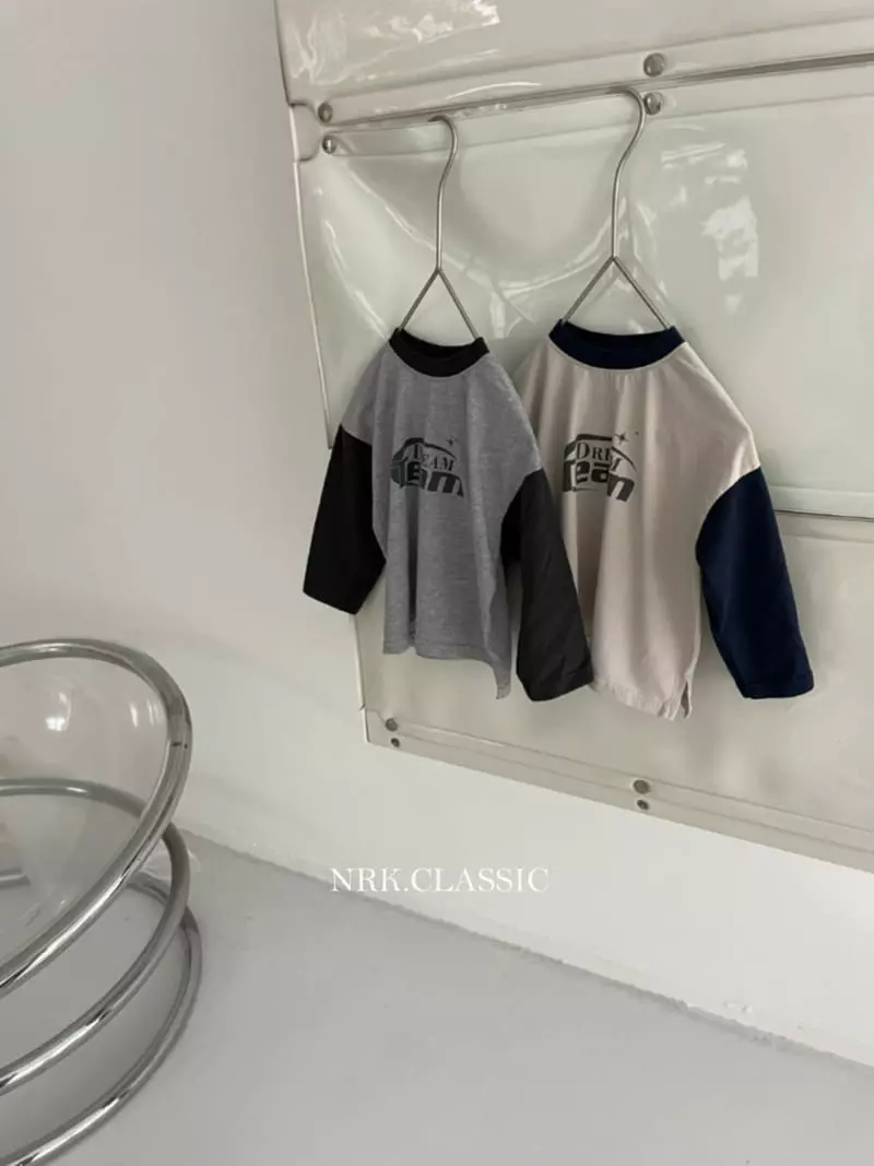 Nrk - Korean Children Fashion - #littlefashionista - Color Slit Tee - 3