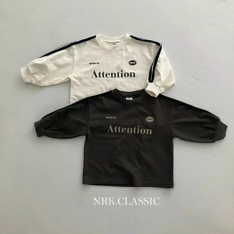 Nrk - Korean Children Fashion - #prettylittlegirls - Two Line Tee