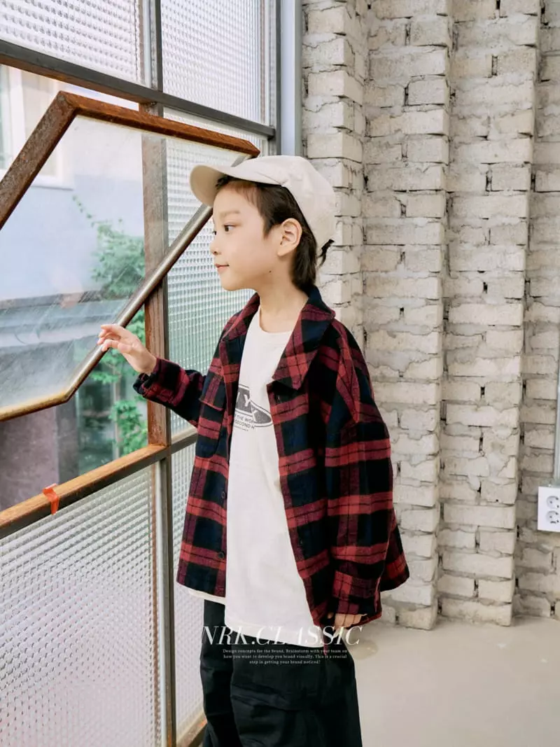 Nrk - Korean Children Fashion - #prettylittlegirls - Check Shirt - 12