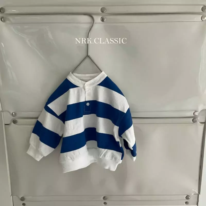 Nrk - Korean Children Fashion - #todddlerfashion - Denggang Henry Neck Tee - 2