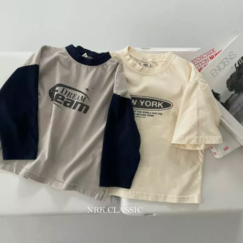 Nrk - Korean Children Fashion - #toddlerclothing - Color Slit Tee - 8