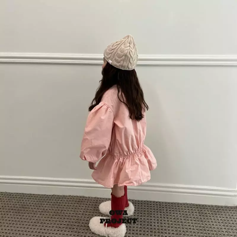 O Wa - Korean Children Fashion - #Kfashion4kids - Puff One-piece - 3