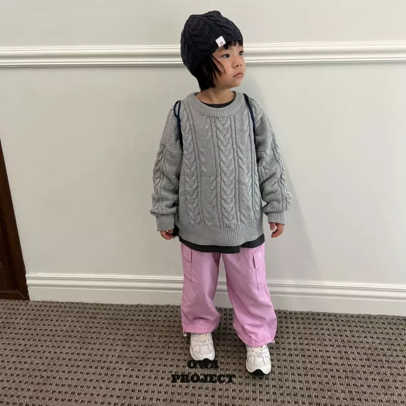 O Wa - Korean Children Fashion - #childofig - Twist Knit Tee - 12
