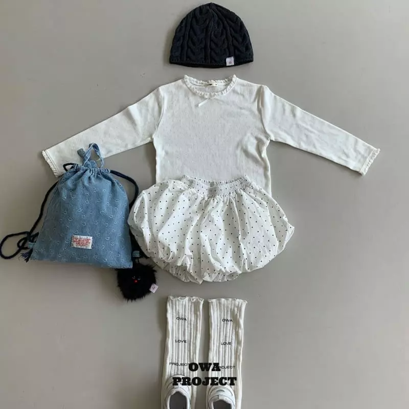 O Wa - Korean Children Fashion - #childrensboutique - Ribbon Tee - 8