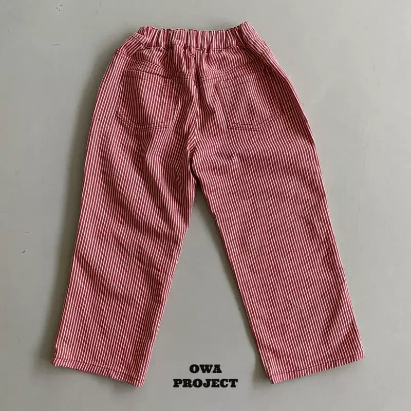 O Wa - Korean Children Fashion - #stylishchildhood - Stripes Pants
