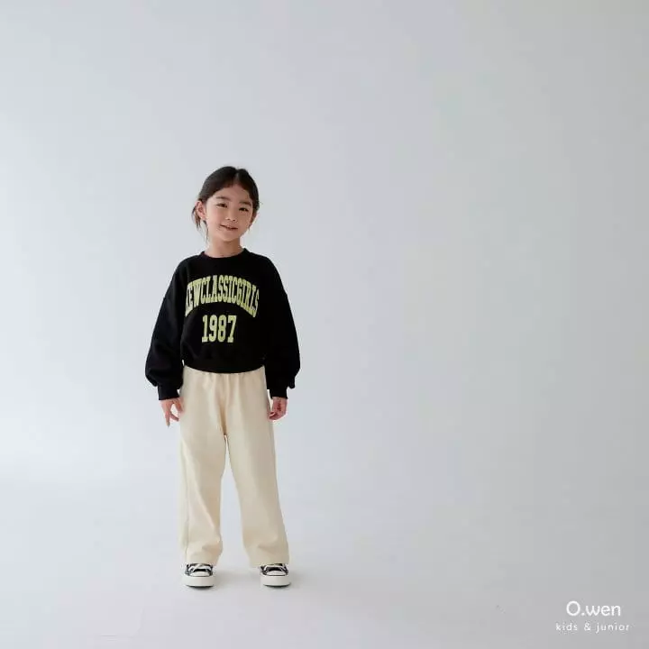 O Wen - Korean Children Fashion - #Kfashion4kids - 1987 Semi Sweatshirt - 12