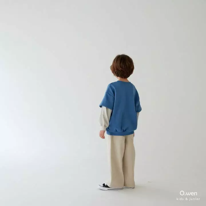 O Wen - Korean Children Fashion - #childrensboutique - Layered Sweatshirt - 8