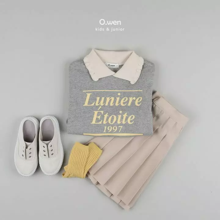 O Wen - Korean Children Fashion - #kidzfashiontrend - Minimal Skirt - 5