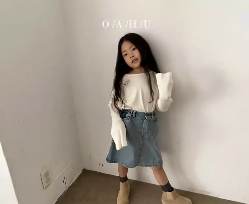 O'Ahu - Korean Children Fashion - #childofig - Caramel Rib Tee - 7