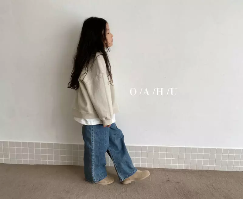 O'Ahu - Korean Children Fashion - #fashionkids - Dun Wide Jeans - 5