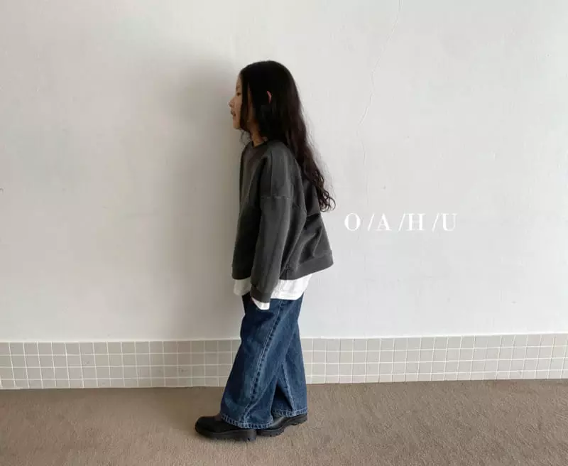 O'Ahu - Korean Children Fashion - #magicofchildhood - Dun Wide Jeans - 11
