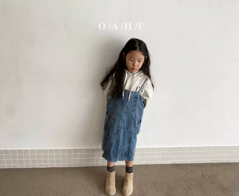 O'Ahu - Korean Children Fashion - #minifashionista - Bibi Denim One-piece - 6