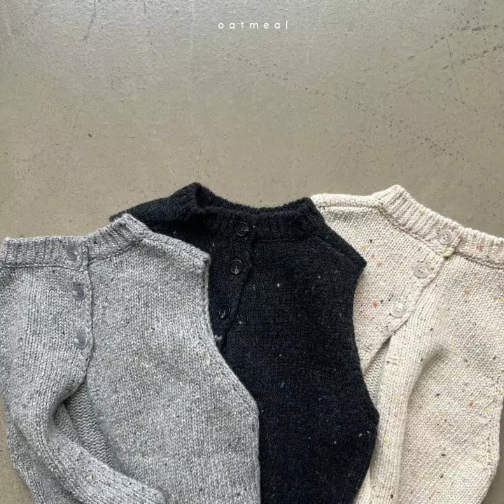 Oatmeal - Korean Children Fashion - #childofig - Eddanf Neff Vest - 5