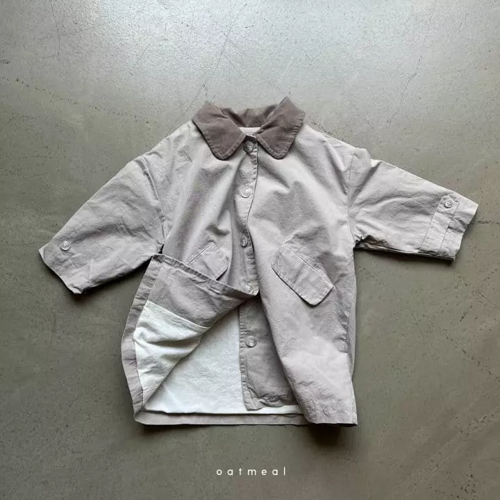 Oatmeal - Korean Children Fashion - #childofig - Play Single Coat - 3