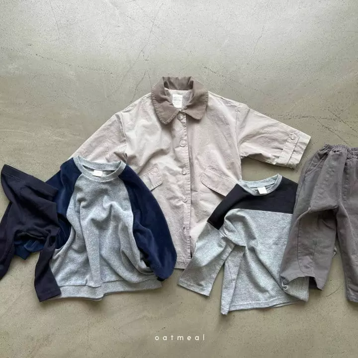 Oatmeal - Korean Children Fashion - #designkidswear - Play Single Coat - 6