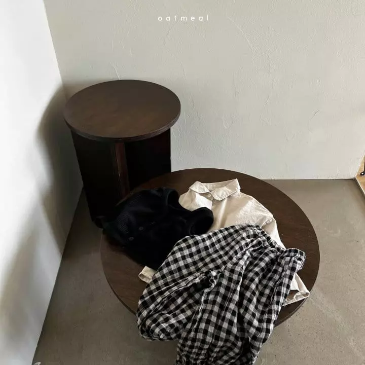 Oatmeal - Korean Children Fashion - #designkidswear - Pio Shirt Blouse - 11