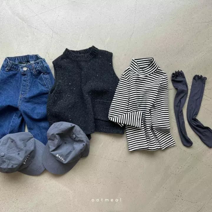Oatmeal - Korean Children Fashion - #discoveringself - Eddanf Neff Vest - 8