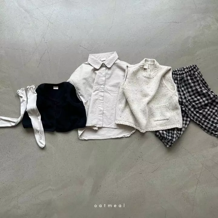 Oatmeal - Korean Children Fashion - #fashionkids - Eddanf Neff Vest - 9