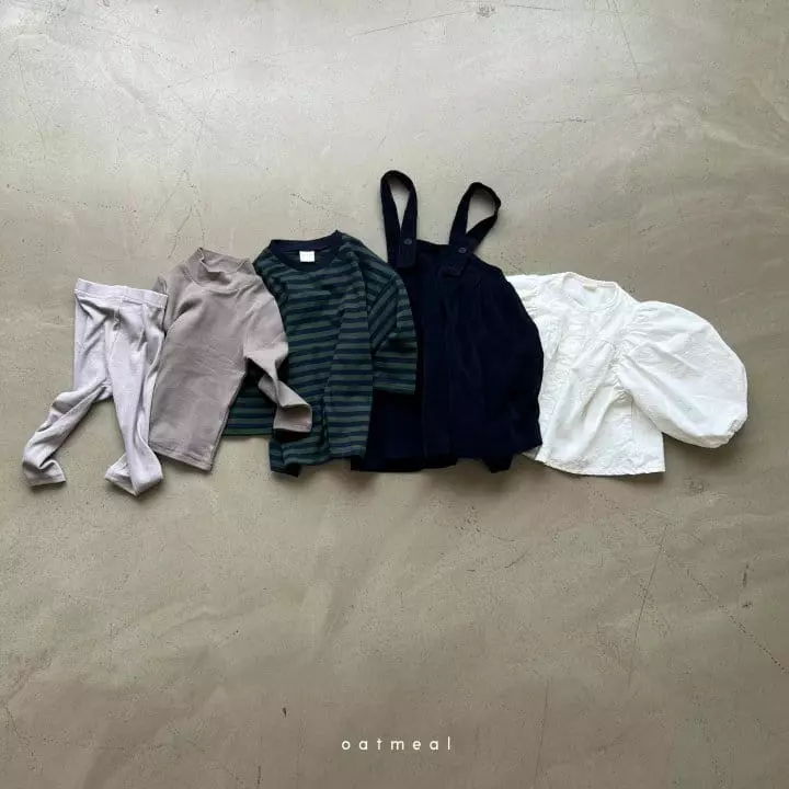 Oatmeal - Korean Children Fashion - #magicofchildhood - Rora Tee - 9