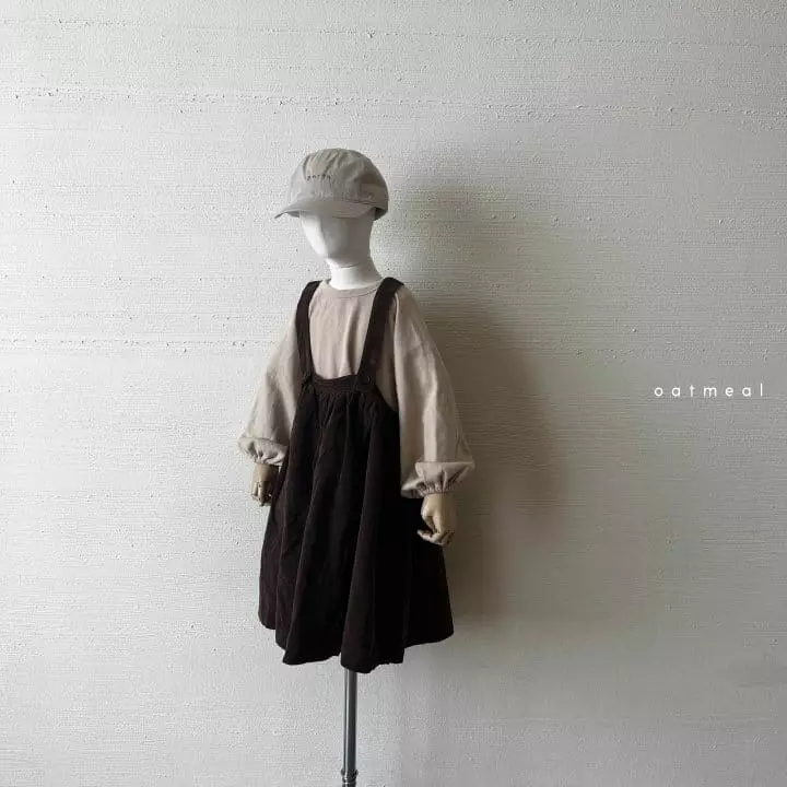 Oatmeal - Korean Children Fashion - #minifashionista - Minu Tee - 9