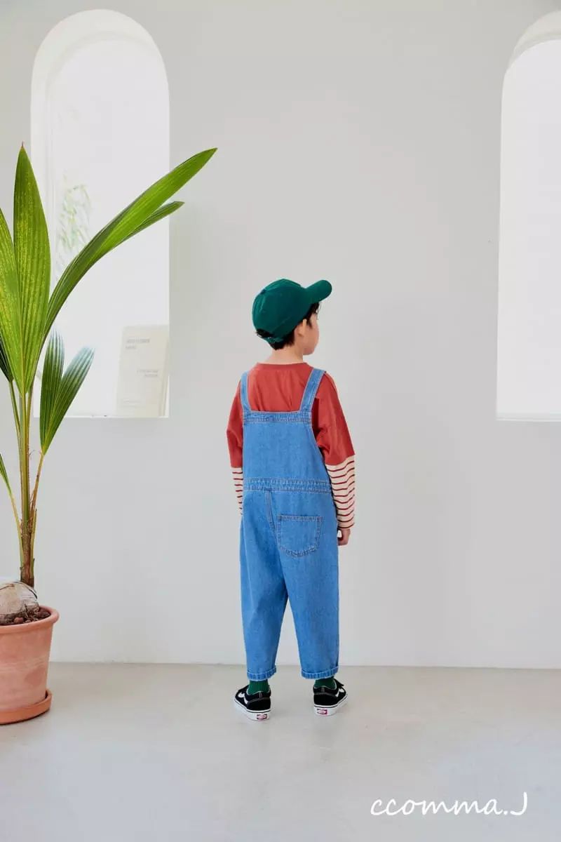 Oda - Korean Children Fashion - #Kfashion4kids - Pocket Dungarees - 8