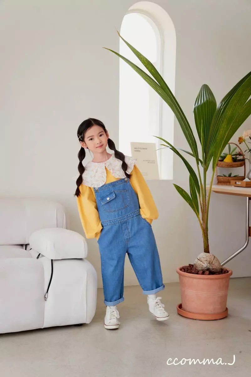 Oda - Korean Children Fashion - #prettylittlegirls - Pocket Dungarees - 12