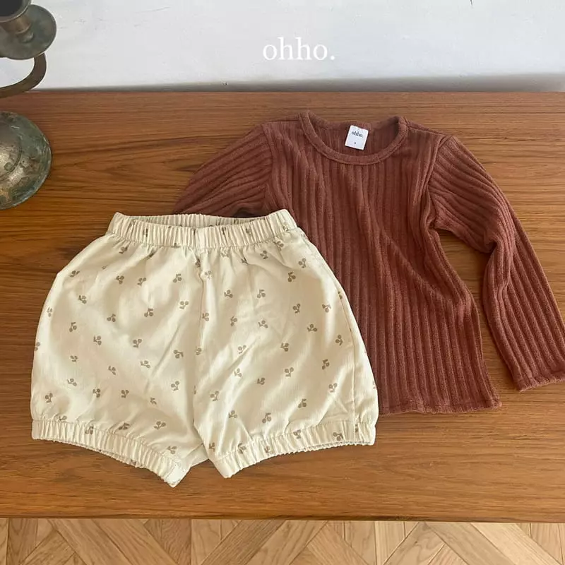 Ohho - Korean Children Fashion - #childofig - Paul Knit Tee - 11