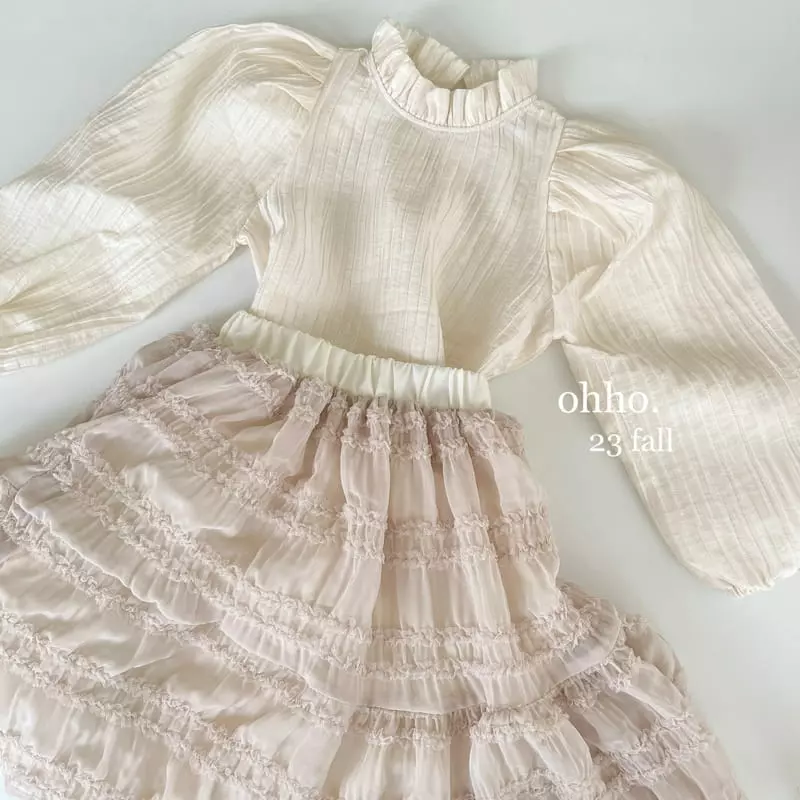 Ohho - Korean Children Fashion - #childofig - French Skirt - 6