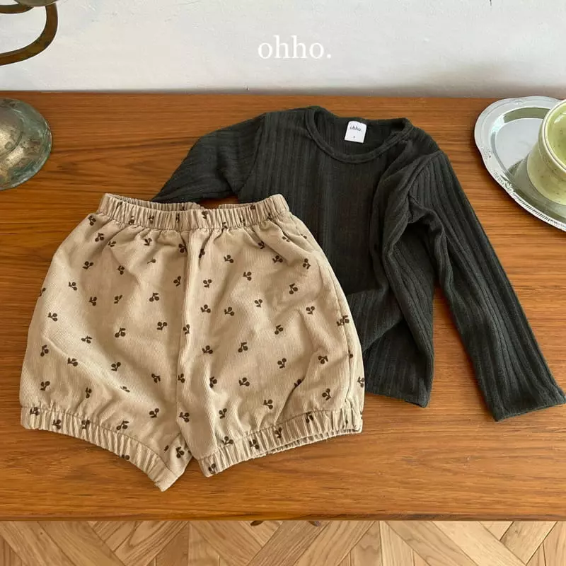 Ohho - Korean Children Fashion - #childrensboutique - Cherry Bloomner - 12