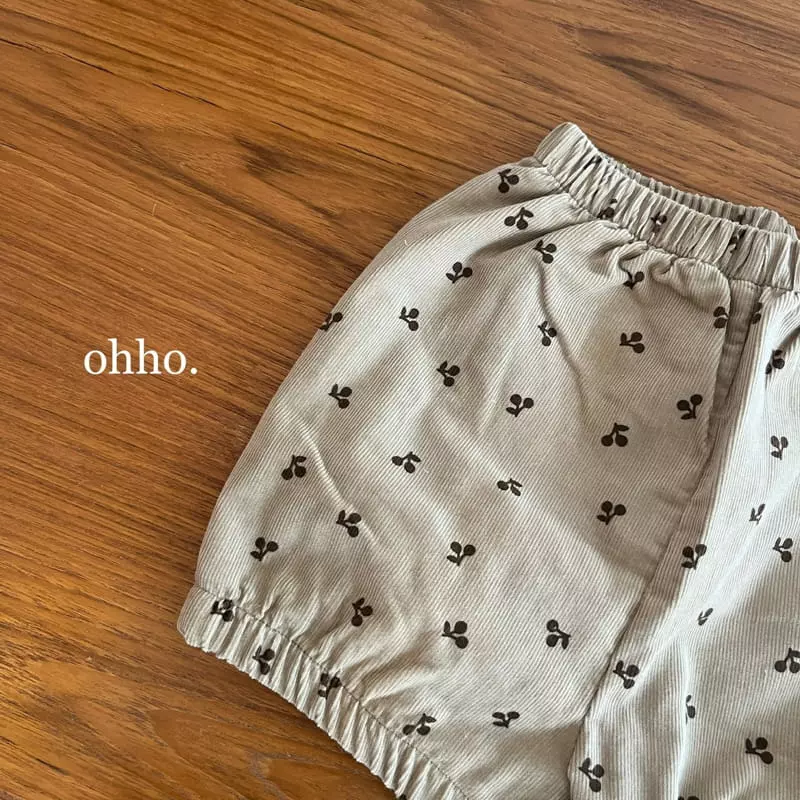 Ohho - Korean Children Fashion - #kidsstore - Cherry Bloomner - 4