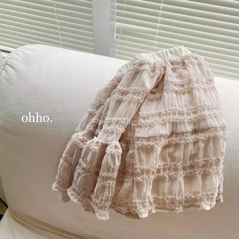 Ohho - Korean Children Fashion - #minifashionista - French Skirt - 4