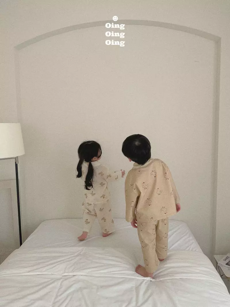 Oing - Korean Children Fashion - #stylishchildhood - Bird Pajama Set - 10