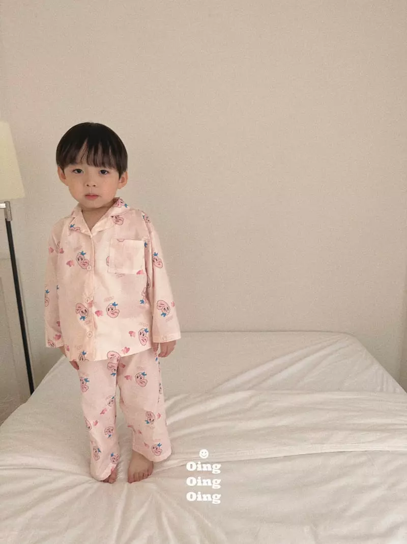 Oing - Korean Children Fashion - #toddlerclothing - Sugar Ring Pajama Set - 10
