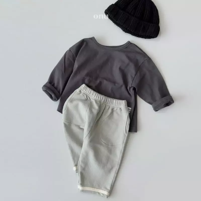 Onu - Korean Children Fashion - #Kfashion4kids - Muzi Piping Tee - 9