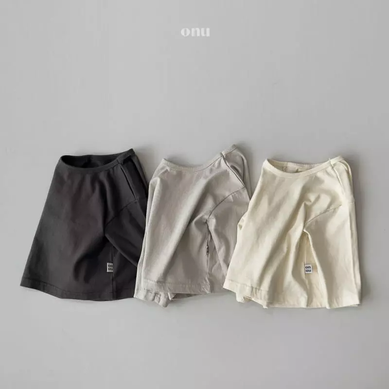 Onu - Korean Children Fashion - #childofig - Muzi Piping Tee