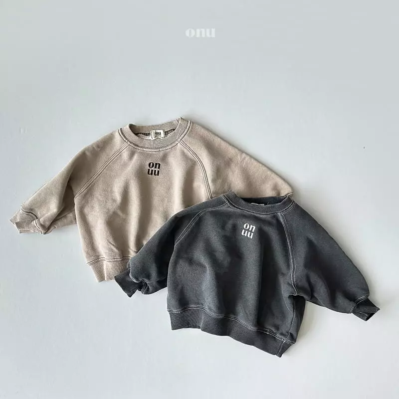 Onu - Korean Children Fashion - #discoveringself - Onu Pigment Top Bottom Set - 6